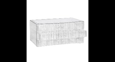 Ladekastje - 23,5x13x10,5 cm - 72 vakjes