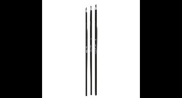 Kreatima Studio set penselen - rond - 3 stuks