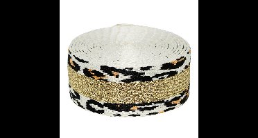 Tasriem - 3,8 x 250 cm - luipaard