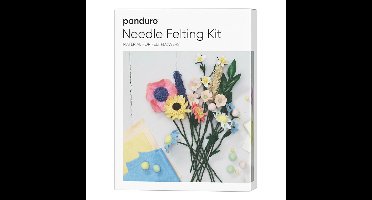 Panduro DIY kit - Needle Felted Flowers
