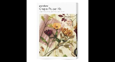 Panduro DIY kit - Autumn Crepe Paper Flowers