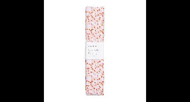 Stof katoen - 100 x 70 cm - meadow pink