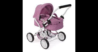 Kleine Poppenwagen Smarty - Pink Jeans