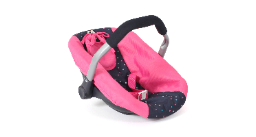 Poppen Autozitje Maxi-Cosi-stijl - Confetti Pink