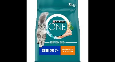 Purina ONE Kattenvoer Droog Senior Kip - Volkoren Granen 3 kg