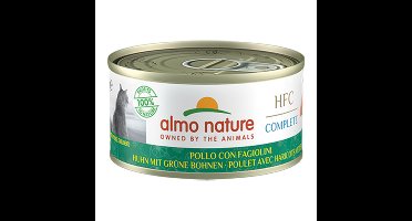Almo Nature HFC Complete Kattenvoer Nat Graanvrij Kip&Groene Bonen 70 gr