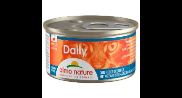 Almo Nature Daily Menu Mousse Kattenvoer Nat Oceaanvis 85 gr