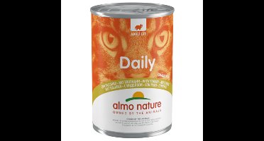 Almo Nature Daily Menu Kattenvoer Nat Blik Kalkoen 400 gr
