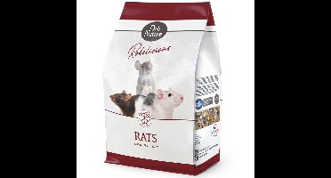 4x Deli Nature Rodelicious Rattenvoer 2,5 kg