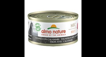 Almo Nature HFC Jelly Kattenvoer Nat Tonijn&Inktvis 70 gr