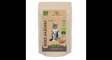 BF Petfood Biofood Kat Organic Rund Menu 100 gr