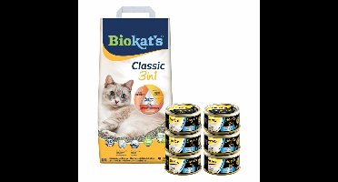 Biokat's Classic&GimCat ShinyCat Filet Tonijn Pakket