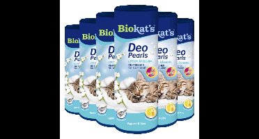 6x Biokat's Deo Pearls Cotton Blossom 700 gr