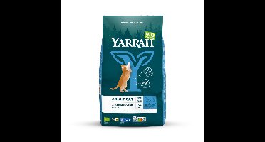 4x Yarrah Bio Kattenvoer Adult Vis 2,4 kg