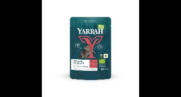 14x Yarrah Bio Kattenvoer Rund 85 gr