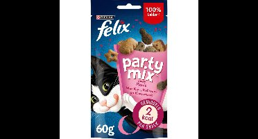8x Felix Kattensnack Party Mix Picnic 60 gr