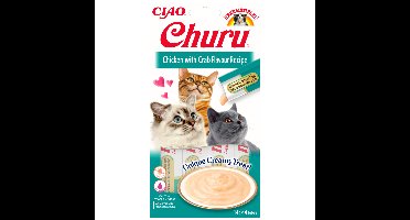 Ciao Kattensnack Churu Kip - Krab 60 gr
