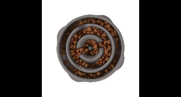 Outward Hound Dog Fun Feeder Drop Medium Grijs 22 x 22 x 5 cm