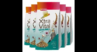 5x Beaphar XtraVital Grote Parkiet 1 kg