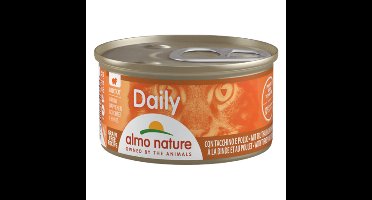 Almo Nature Daily Menu Kattenvoer Nat Blikje Kalkoen&Kip 85 gr