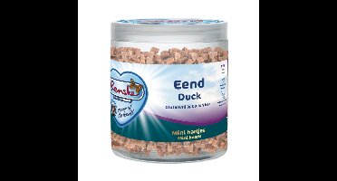 6x Renske Gezonde Beloning Mini Hartjes Hondensnack Eend 300 gr