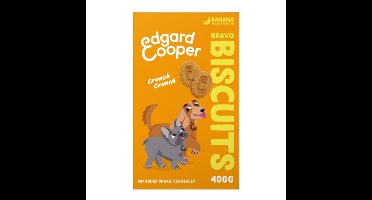 Edgard&Cooper Adult Biscuit Banaan&Pinda 400 gr
