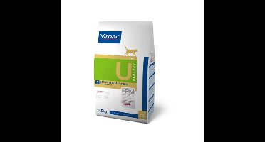 Virbac HPM Urology Struvite Dissolution U1 Kattenvoer 3 kg