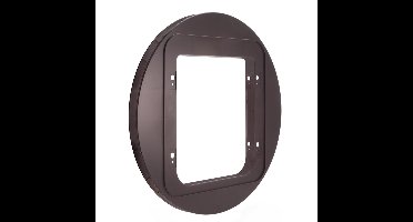 Sure Flap Microchip Huisdierluik Montageadapter Bruin