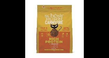 8x Schesir Born Carnivore Kattenvoer Chicken&Egg 255 gr