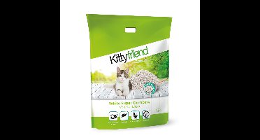 Kitty Friend Kattenbakvulling Vegetal White Super Clumping Litter 15 liter