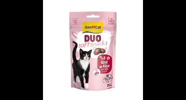 GimCat Duo Kattensnack Rund&Kaas 50 gr