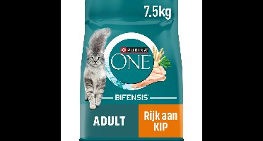 Purina ONE Kattenvoer Droog Adult Kip - Tarwe 7,5 kg