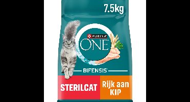 Purina ONE Kattenvoer Droog Sterilcat Kip - Tarwe 7,5 kg