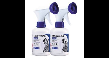 2x Frontline Anti Vlooien en Teken Spray 250 ml