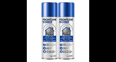 2x Frontline Homegard Anti Vlooien Omgevingsspray 500 ml