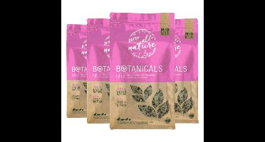 4x Bunny Nature Botanicals Konijnensnack Weegbree - Rozenbloesem 120 gr