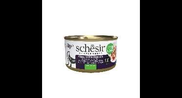 12x Schesir Complementary Kattenvoer Tonijn&Tandbrasem in Gelei 70 gr