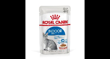 48x Royal Canin Indoor Gravy Kattenvoer Nat 85 gr