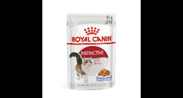 48x Royal Canin Instinctive Jelly Kattenvoer Nat 85 gr