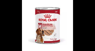 12x Royal Canin Medium Adult Hondenvoer Nat 410 gr