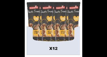 12x Rosewood Hondensnack Pasta Creme Kip&Lever 150 gr