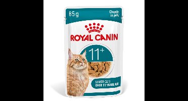 12x Royal Canin Kattenvoer Nat Jelly Ageing 11+ 85 gr