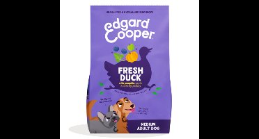 Edgard&Cooper Hondenvoer Droog Adult Medium Eend 2,5 kg