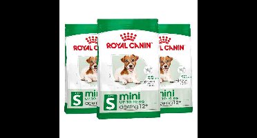3x Royal Canin Hondenvoer Droog Mini Ageing 12+ 1,5 kg