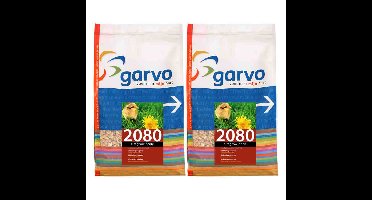 2x Garvo Vogelvoer Alfagrow Pride 4 kg