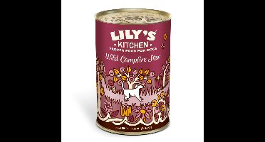 Lily's Kitchen Hondenvoer Nat Wild Campfire Stew Hert - Fazant - Zalm 400 gr