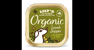 11x Lily's Kitchen Hondenvoer Nat Organic Supper Lam 150 gr