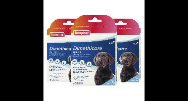 3x Beaphar DIMETHIcare Line-On Puppy 6 stuks