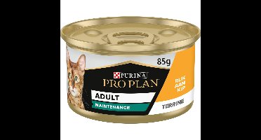 24x Pro Plan Kattenvoer Nat Adult Paté Kip 85 gr