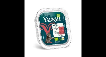 Yarrah Bio Kattenvoer Paté Rund&Kip 100 gr